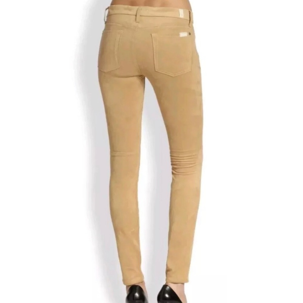 NWT 7 For All Mankind The Sueded Skinny Jeans